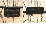 CHRISTIAN DIOR クリスチャンディオール ブックトート ミディアム 花柄 ホワイト レディース キャンバス ハンドバッグ Bランク 中古 銀蔵