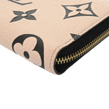 LOUIS VUITTON ルイヴィトン モノグラムアンプラント ジッピーウォレット クレーム M69727 レディース レザー 長財布 ABランク 中古 銀蔵