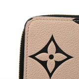 LOUIS VUITTON ルイヴィトン モノグラムアンプラント ジッピーウォレット クレーム M69727 レディース レザー 長財布 ABランク 中古 銀蔵