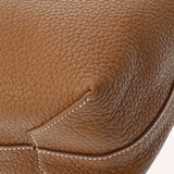 HERMES エルメス ドゥブルセンストート 45 タバックキャメル/アルザン レディース トリヨンクレマンス トートバッグ Aランク 中古 銀蔵