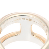 HERMES エルメス オスモズ SM #53 13号 ユニセックス シルバー925 リング・指輪 Aランク 中古 銀蔵