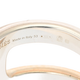 HERMES エルメス オスモズ SM #53 13号 ユニセックス シルバー925 リング・指輪 Aランク 中古 銀蔵