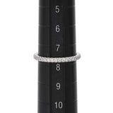 TIFFANY&Co. ティファニー ダイヤ フルエタニティリング #48 8号 レディース Pt950プラチナ リング・指輪 Aランク 中古 銀蔵