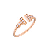 TIFFANY&Co. ティファニー Tワイヤー リング #11 11号 レディース K18イエローゴールド YG リング・指輪 Aランク 中古 銀蔵