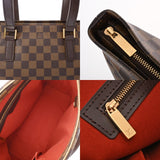 LOUIS VUITTON ルイヴィトン ダミエ カバピアノ SPオーダー ブラウン N51187 レディース ダミエキャンバス トートバッグ Aランク 中古 銀蔵