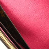 LOUIS VUITTON ルイヴィトン モノグラム ポルトフォイユ エミリー フラワー ピンク M64202 ユニセックス モノグラムキャンバス 長財布 Aランク 中古 銀蔵