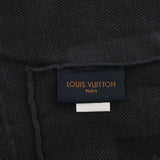LOUIS VUITTON ルイヴィトン モノグラム ショール グレー M76695 レディース シルク65％/カシミヤ35％ ショール ABランク 中古 銀蔵