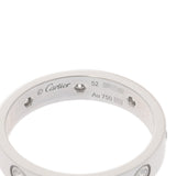 CARTIER カルティエ ミニラブリング フルダイヤ #52 11.5号 レディース K18ホワイトゴールド WG リング・指輪 Aランク 中古 銀蔵
