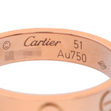 CARTIER カルティエ ミニラブリング #51 ダイヤ 10.5号 レディース K18イエローゴールド YG リング・指輪 Aランク 中古 銀蔵