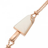 BVLGARI ブルガリ ジェラーティ ブレスレット レディース K18ピンクゴールド PG ブレスレット Aランク 中古 銀蔵
