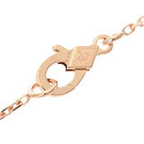 VAN CLEEF & ARPELS ヴァンクリーフ＆アーペル ヴィンテージアルハンブラ ネックレス 1Pダイヤ 2025年ホリデー VCARPMOP00 レディース K18ピンクゴールド PG ネックレス Aランク 中古 銀蔵