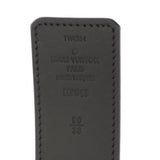 LOUIS VUITTON ルイヴィトン モノグラムエクリプス LVイニシャル サイズ90 ブラック/グレー M9043V メンズ モノグラムキャンバス ベルト 未使用 銀蔵