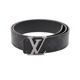 LOUIS VUITTON ルイヴィトン モノグラムエクリプス LVイニシャル サイズ90 ブラック/グレー M9043V メンズ モノグラムキャンバス ベルト 未使用 銀蔵