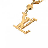 LOUIS VUITTON ルイヴィトン ポルトクレ LV ファセット キーリング バッグチャーム ゴールド M65216 ユニセックス GP キーホルダー Aランク 中古 銀蔵