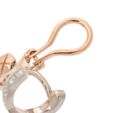 CHANEL シャネル ココクラッシュ シングルイヤークリップ レディース K18ピンクゴールド PG K18ホワイトゴールド WG イヤリング Aランク 中古 銀蔵