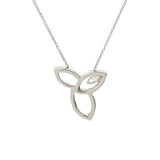 HARRY WINSTON ハリーウィンストン リリークラスターネックレス PEDPMQRFLC レディース Pt950プラチナ ネックレス Aランク 中古 銀蔵