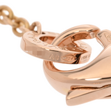 BVLGARI ブルガリ B-ZERO1 スリーエレメント ネックレス レディース K18ピンクゴールド PG K18YG/K18WG ネックレス Aランク 中古 銀蔵