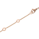 BVLGARI ブルガリ B-ZERO1 スリーエレメント ネックレス レディース K18ピンクゴールド PG K18YG/K18WG ネックレス Aランク 中古 銀蔵