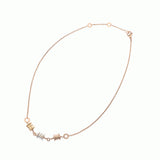 BVLGARI ブルガリ B-ZERO1 スリーエレメント ネックレス レディース K18ピンクゴールド PG K18YG/K18WG ネックレス Aランク 中古 銀蔵