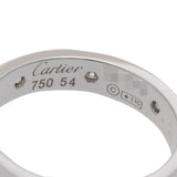 CARTIER カルティエ ミニラブリング フルダイヤ #54 13.5号 レディース K18ホワイトゴールド WG リング・指輪 Aランク 中古 銀蔵