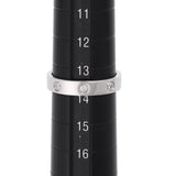 CARTIER カルティエ ミニラブリング フルダイヤ #54 13.5号 レディース K18ホワイトゴールド WG リング・指輪 Aランク 中古 銀蔵