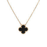 VAN CLEEF & ARPELS ヴァンクリーフ＆アーペル アルハンブラ ネックレス VCARPMOP00 レディース K18イエローゴールド YG ネックレス Aランク 中古 銀蔵