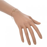 CARTIER カルティエ トリニティブレスレット レディース K18PG/WG/YG ブレスレット Aランク 中古 銀蔵