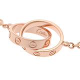 CARTIER カルティエ ベビーラブ ブレスレット ユニセックス K18ピンクゴールド PG ブレスレット Aランク 中古 銀蔵