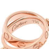 CARTIER カルティエ ベビーラブ ブレスレット ユニセックス K18ピンクゴールド PG ブレスレット Aランク 中古 銀蔵