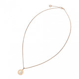 BVLGARI ブルガリ ブルガリブルガリ ホワイトシェル レディース K18ピンクゴールド PG ネックレス Aランク 中古 銀蔵