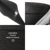 HERMES エルメス コペルニクス ブラック X刻印(2016年頃) ユニセックス アリゲーター 二つ折り財布 Bランク 中古 銀蔵
