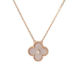 VAN CLEEF & ARPELS ヴァンクリーフ＆アーペル ヴィンテージアルハンブラ ネックレス 2025年ホリデー VCARPMOP00 レディース K18ピンクゴールド PG ネックレス Aランク 中古 銀蔵