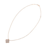 VAN CLEEF & ARPELS ヴァンクリーフ＆アーペル ヴィンテージアルハンブラ ネックレス 2025年ホリデー VCARPMOP00 レディース K18ピンクゴールド PG ネックレス Aランク 中古 銀蔵