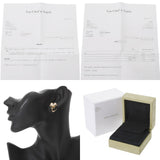 VAN CLEEF & ARPELS ヴァンクリーフ＆アーペル フリヴォル ピアス ダイヤ VCARB65700 レディース K18イエローゴールド YG ピアス Aランク 中古 銀蔵