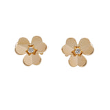 VAN CLEEF & ARPELS ヴァンクリーフ＆アーペル フリヴォル ピアス ダイヤ VCARB65700 レディース K18イエローゴールド YG ピアス Aランク 中古 銀蔵
