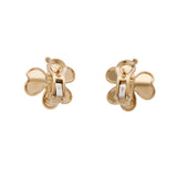 VAN CLEEF & ARPELS ヴァンクリーフ＆アーペル フリヴォル ピアス ダイヤ VCARB65700 レディース K18イエローゴールド YG ピアス Aランク 中古 銀蔵