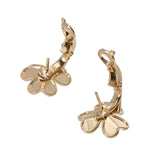 VAN CLEEF & ARPELS ヴァンクリーフ＆アーペル フリヴォル ピアス ダイヤ VCARB65700 レディース K18イエローゴールド YG ピアス Aランク 中古 銀蔵