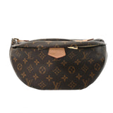 LOUIS VUITTON ルイヴィトン モノグラム バムバッグ ブラウン M43644 メンズ モノグラムキャンバス ボディバッグ Aランク 中古 銀蔵