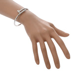 CARTIER カルティエ ジュストアンクル クラシックモデル ダイヤ #17 レディース K18ホワイトゴールド WG ブレスレット Aランク 中古 銀蔵
