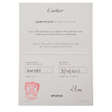 CARTIER カルティエ ジュストアンクル クラシックモデル ダイヤ #17 レディース K18ホワイトゴールド WG ブレスレット Aランク 中古 銀蔵