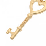 TIFFANY&Co. ティファニー ハートキー ペンダント 鍵モチーフ レディース K18イエローゴールド YG ペンダントトップ Aランク 中古 銀蔵