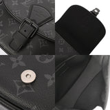 LOUIS VUITTON ルイヴィトン モノグラムエクリプス モンスリメッセンジャー PM ブラック/グレー M12519 メンズ モノグラムキャンバス ショルダーバッグ Aランク 中古 銀蔵