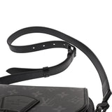 LOUIS VUITTON ルイヴィトン モノグラムエクリプス モンスリメッセンジャー PM ブラック/グレー M12519 メンズ モノグラムキャンバス ショルダーバッグ Aランク 中古 銀蔵