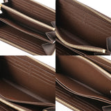 LOUIS VUITTON ルイヴィトン ダミエ ジッピーウォレット ブラウン N41661 レディース ダミエキャンバス 長財布 Aランク 中古 銀蔵