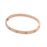 CARTIER カルティエ ラブブレスレット #19 ユニセックス K18ピンクゴールド PG ブレスレット Aランク 中古 銀蔵