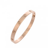 CARTIER カルティエ ラブブレスレット #19 ユニセックス K18ピンクゴールド PG ブレスレット Aランク 中古 銀蔵