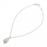 BVLGARI ブルガリ チクラディ ネックレス レディース K18ホワイトゴールド WG ネックレス Aランク 中古 銀蔵