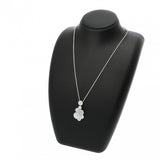 BVLGARI ブルガリ チクラディ ネックレス レディース K18ホワイトゴールド WG ネックレス Aランク 中古 銀蔵