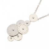 BVLGARI ブルガリ チクラディ ネックレス レディース K18ホワイトゴールド WG ネックレス Aランク 中古 銀蔵