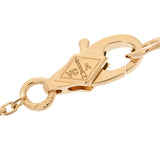 VAN CLEEF & ARPELS ヴァンクリーフ＆アーペル フリヴォル ミニ VCARPOJ100 レディース K18イエローゴールド YG ネックレス Aランク 中古 銀蔵